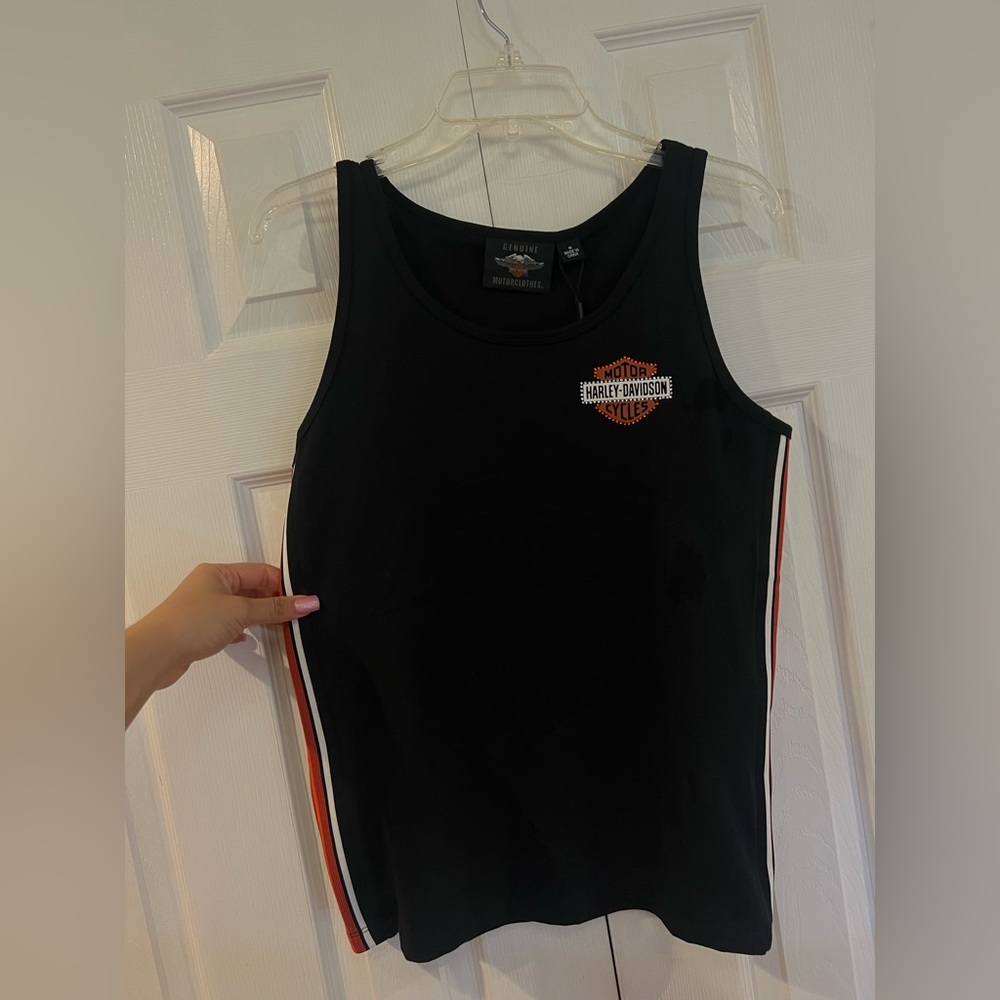 Brand New w tags Harley Davidson rhinestone tank top size medium